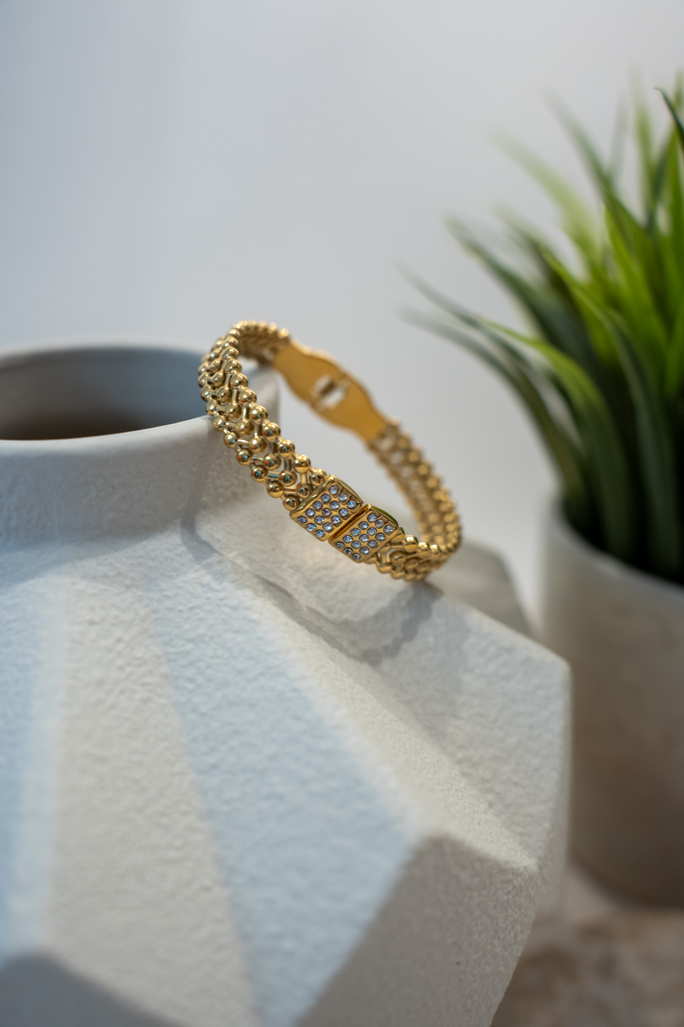 DSC02363 Βραχιόλι Χειροπέδα με πέτρα Marissea - Image 1