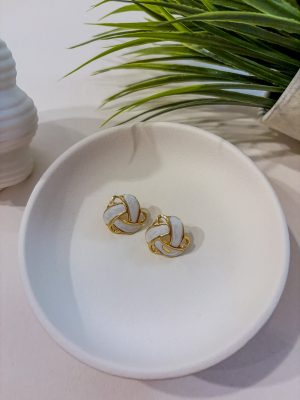 Σκουλαρίκια Καρφωτά Κόμπος Tiedora