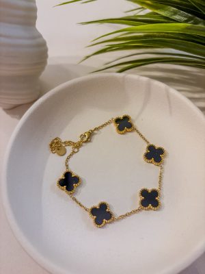 bracelet-chain-four-leaf-clover