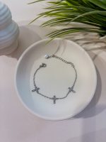 Βραχιόλι Αλυσίδα με Σταυρούς και Πέτρες Liora