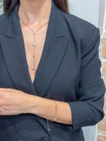 Βραχιόλι Αλυσίδα με Διάφανα Τριφύλλια Elysia - Image 2