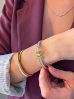 Βραχιόλι με Πεταλούδα και Πέτρες Butterflya - Image 2