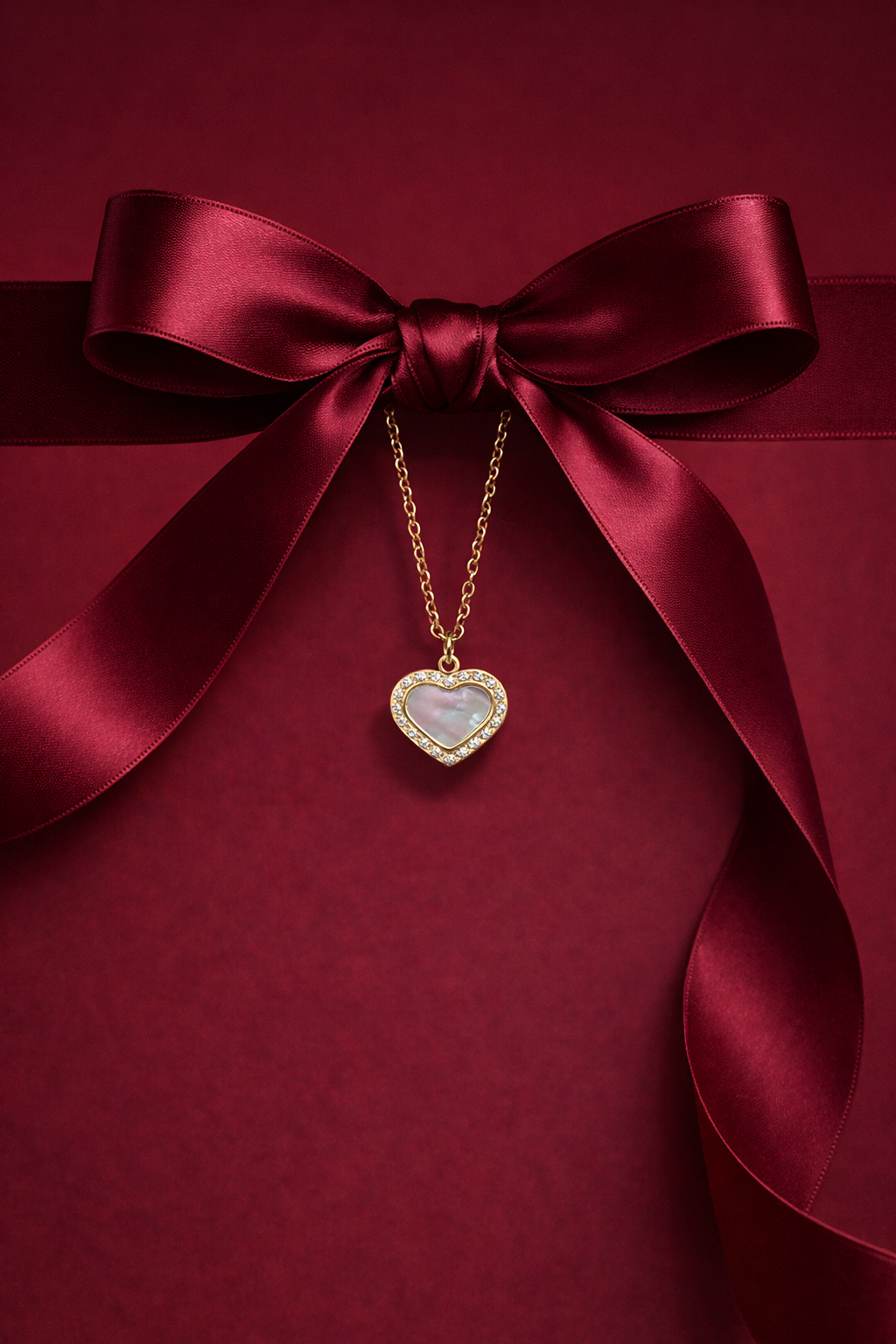 kolie-kardia-agapis-valentine-love-stainless-steel-ojes Κολιέ καρδιά Lumessia - Image 1