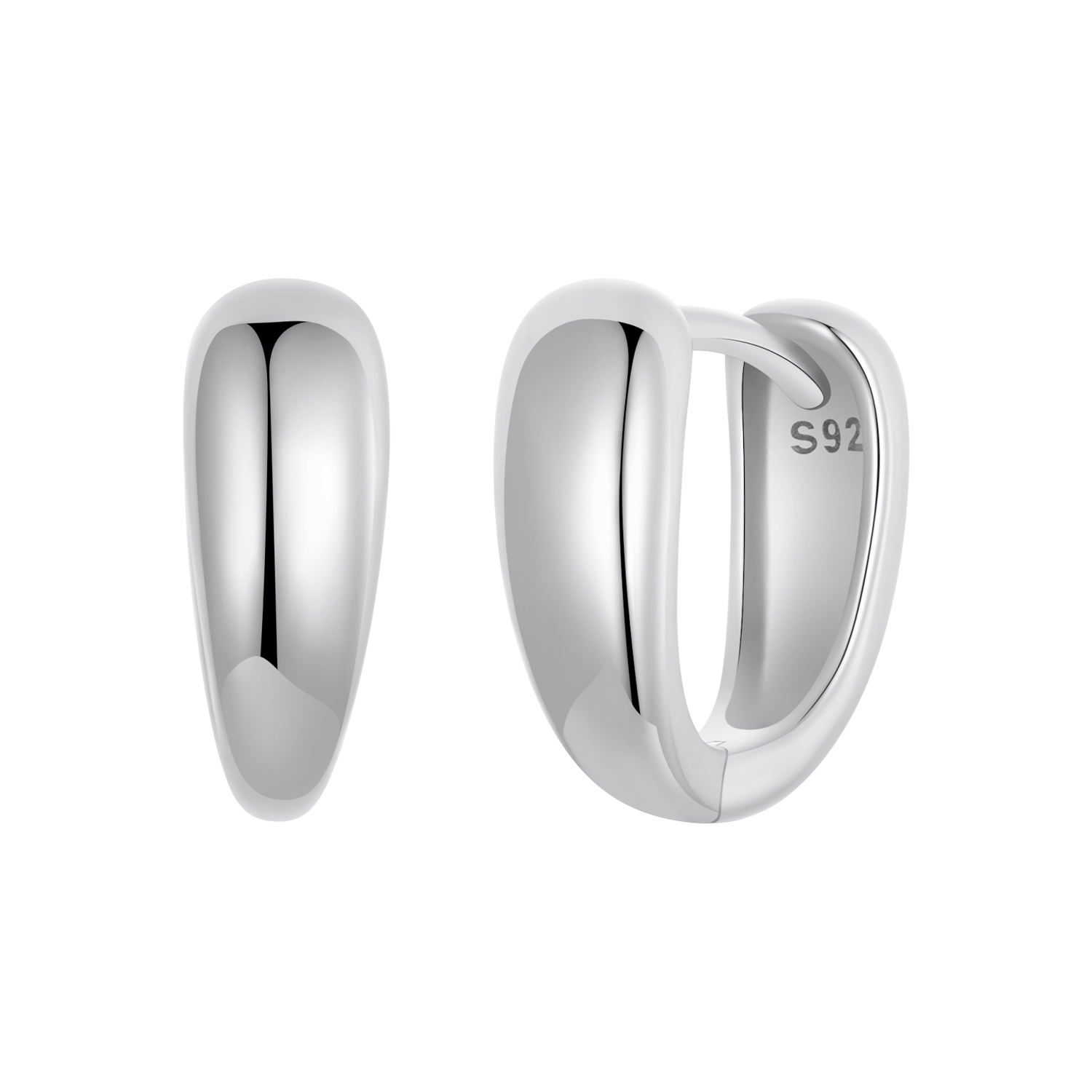 BSE950-A Silver Me earrings - Image 1