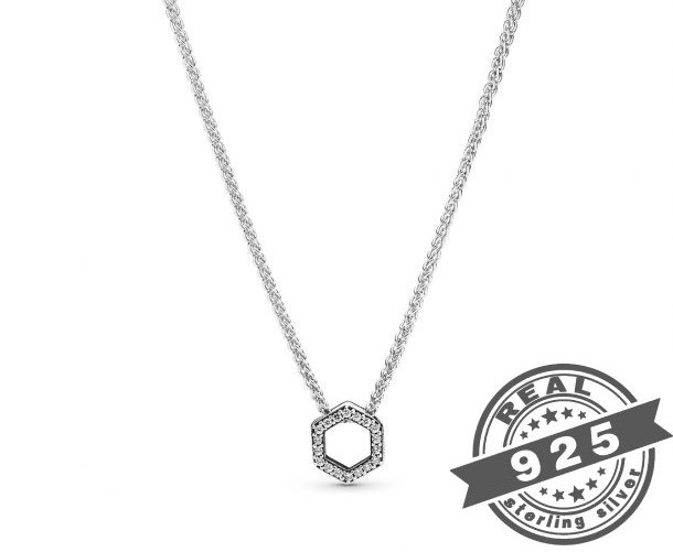 Silver-Me-Γωνίες-2 Γωνίες κολιέ - Image 1