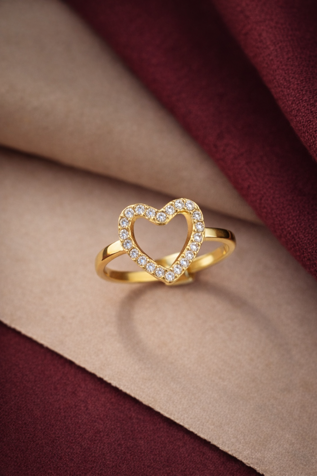 daxtylidi-kardia-open-heart-xryso-atsali2 Δαχτυλίδι Καρδιά Heart Aura - Image 1