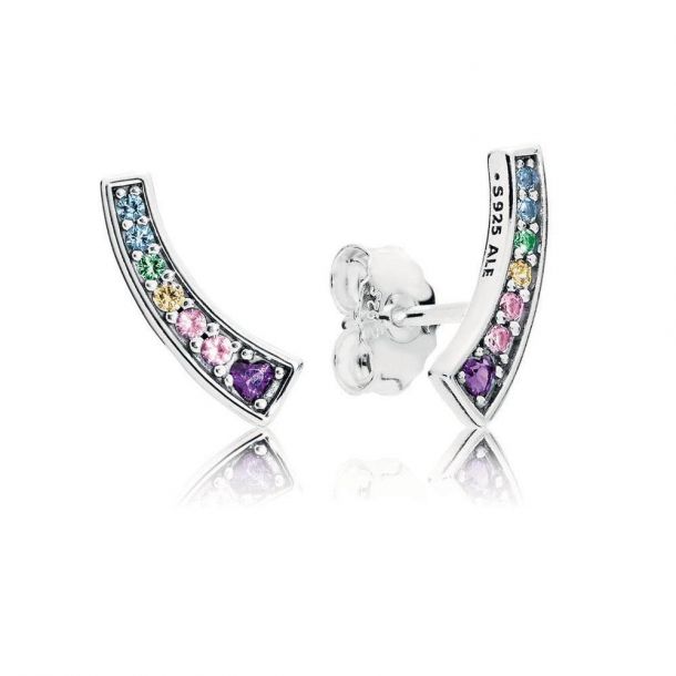pandora_multi-color_arches_stud_earrings-1-19837707_2 Colorfull earrings - Image 1